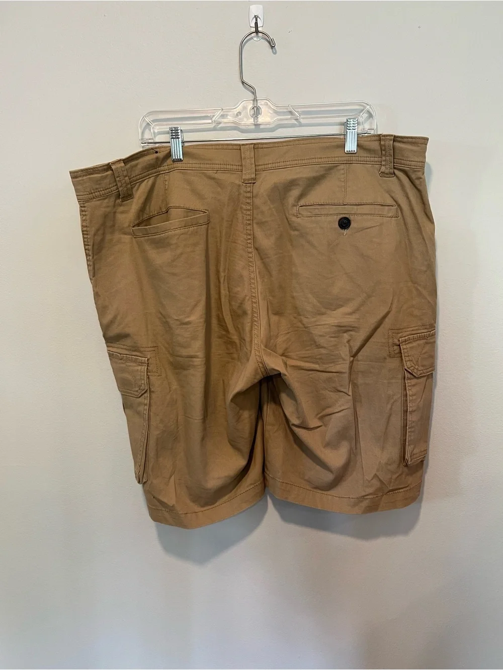 Cargo Supplies Trilogy Men’s Cargo Shorts Size 40 Khaki Cotton Utility Shorts